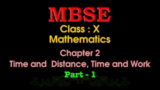 MBSE  X Math Chapter 2 Ex 2 1 & 2 2 (Part 1)
