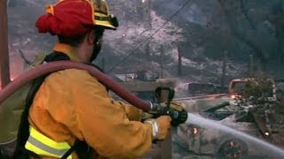 Fast-moving Calif. wildfire forces evacuations