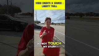 Lunatic Women Gets Humbled Instantly #pepperspray #firstamendmentaudit