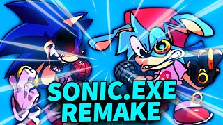 Friday Night Funkin' VS SONIC.EXE ZERO VERSION - Remake Vs Sonic.EXE + Red Rings (FNF Mod/Sonic)