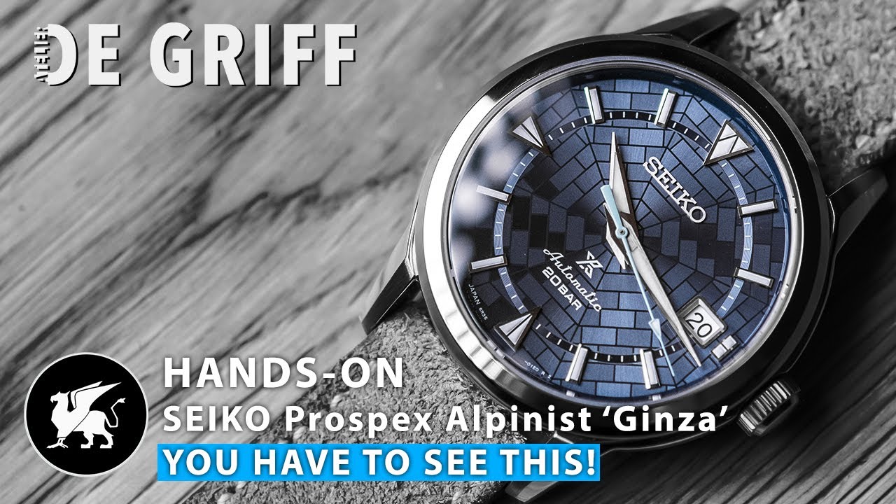 Downright GORGEOUS! Seiko Alpinist Ginza Limited Edition Review - SPB259 -  Atelier DE GRIFF (4K) - YouTube