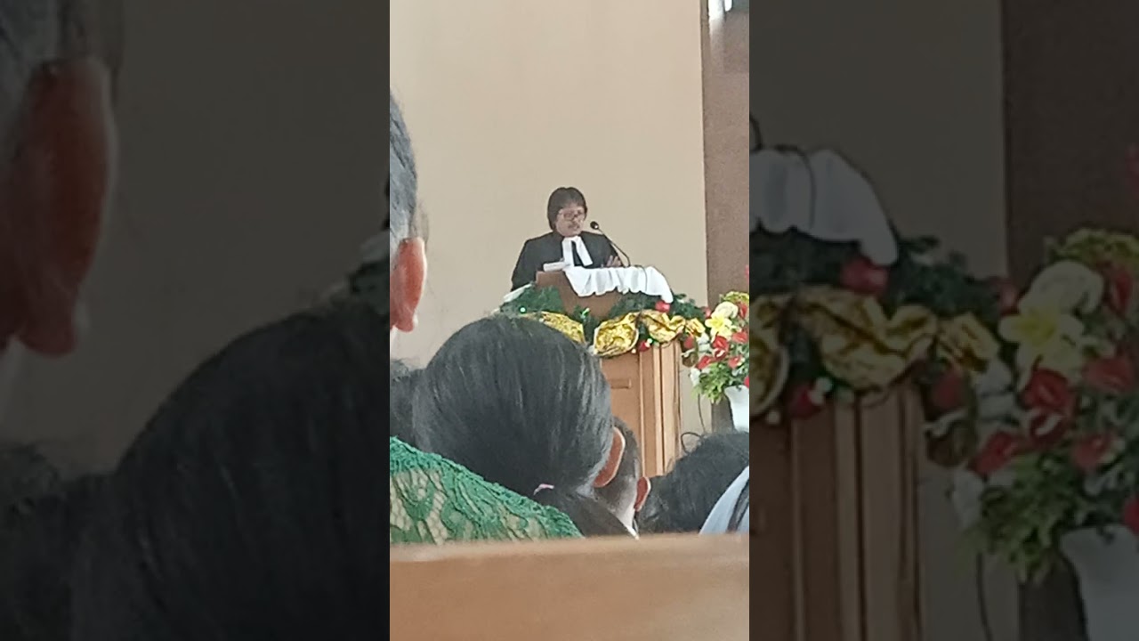 Khotbah Amang Pdt Toho Sinaga S.Th di Gereja HKBP Mahanaim Batu Aji Batam || Minggu 29 Desember 2024