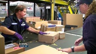 FedEx company hits "peak week" for shipping