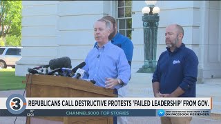 Republican leaders denounce vandalism, call on Democratic leaders to ‘stop’ protesters