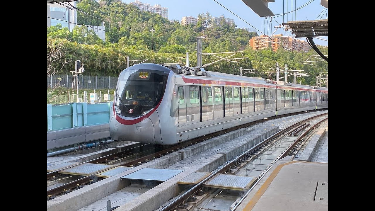 港鐵屯馬綫：西行全程--屯門方向 (2021年C-Train版本) (行車片段)