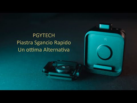PGYTECH Piastra Sgancio Rapido - Alternativa a Smallrig e Manfrotto