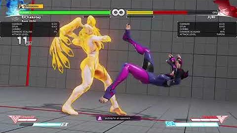 STREET FIGHTER V Mika Midscreen Reset!