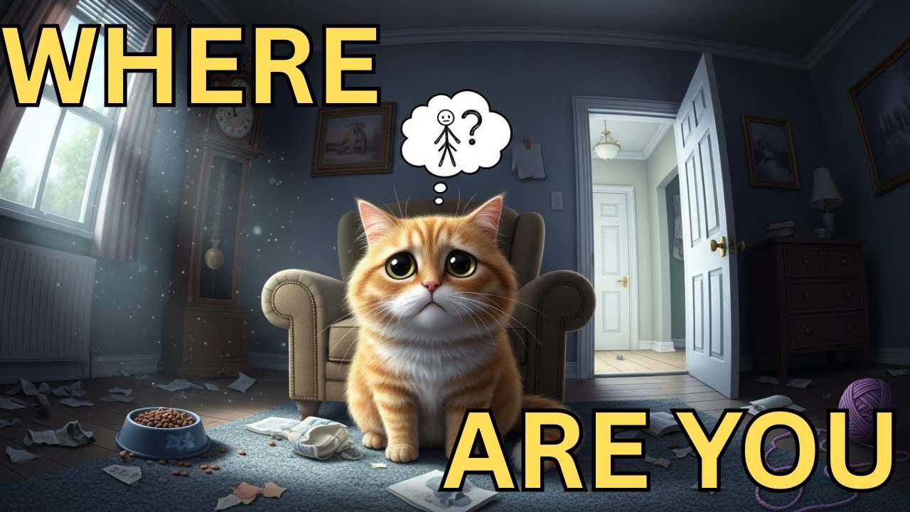 Вот что чувствуют кошки, когда тебя нет рядом.