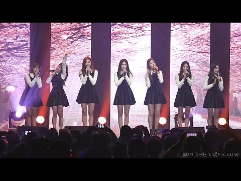 [60fps] 161217 아이오아이(I.O.I) 유닛 '벚꽃이 지면' 직캠 @ 하이원 드림콘서트 2016, 강원랜드 컨벤션홀