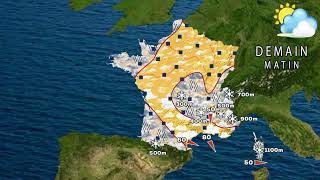 Prévision météo France du Mardi 23 au Lundi 29 Avril 2024