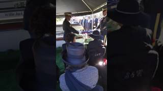 Willie Wilson military rites service