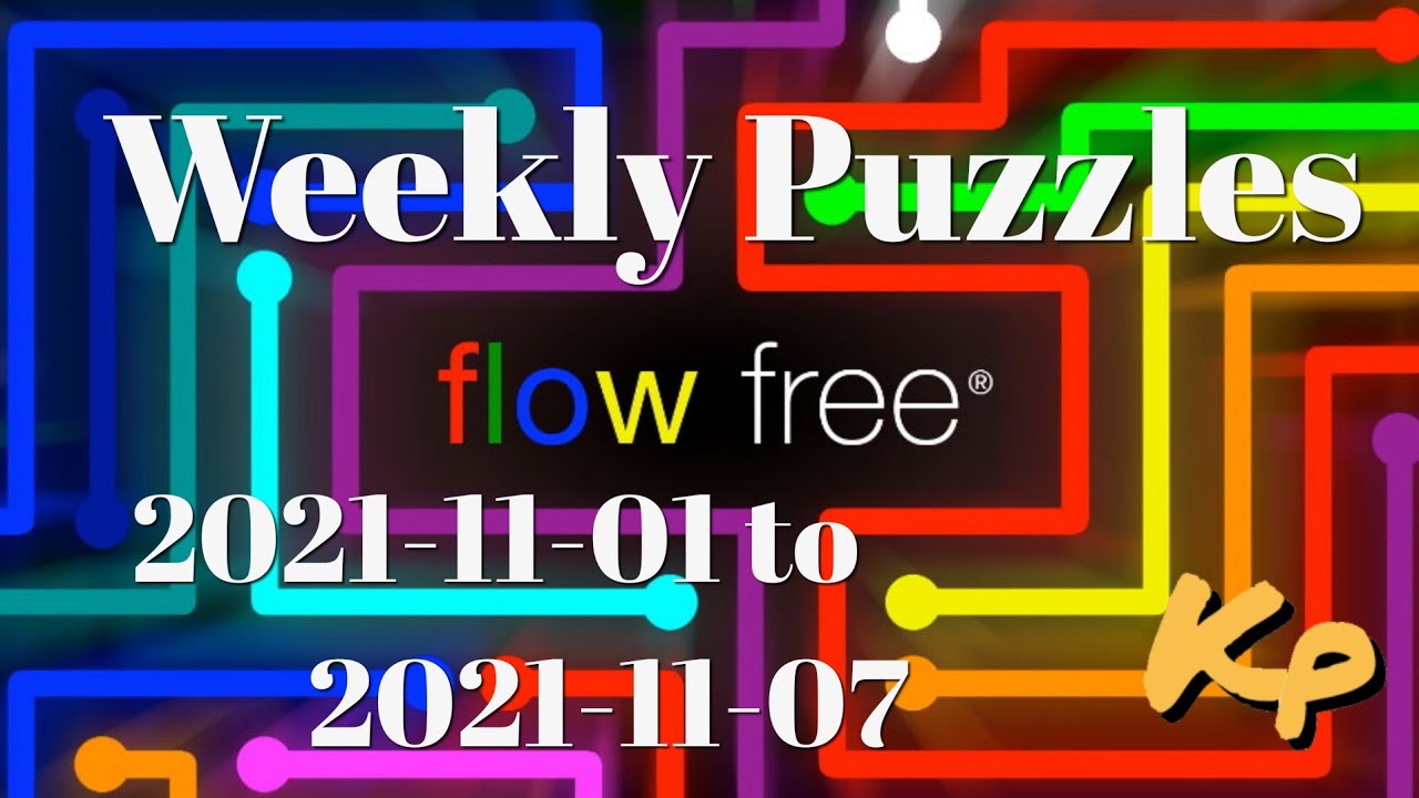Flow Free - Weekly Puzzles - Pluses Challenge - 2021-11-01 to 07 - November 1st to 7th 2021
