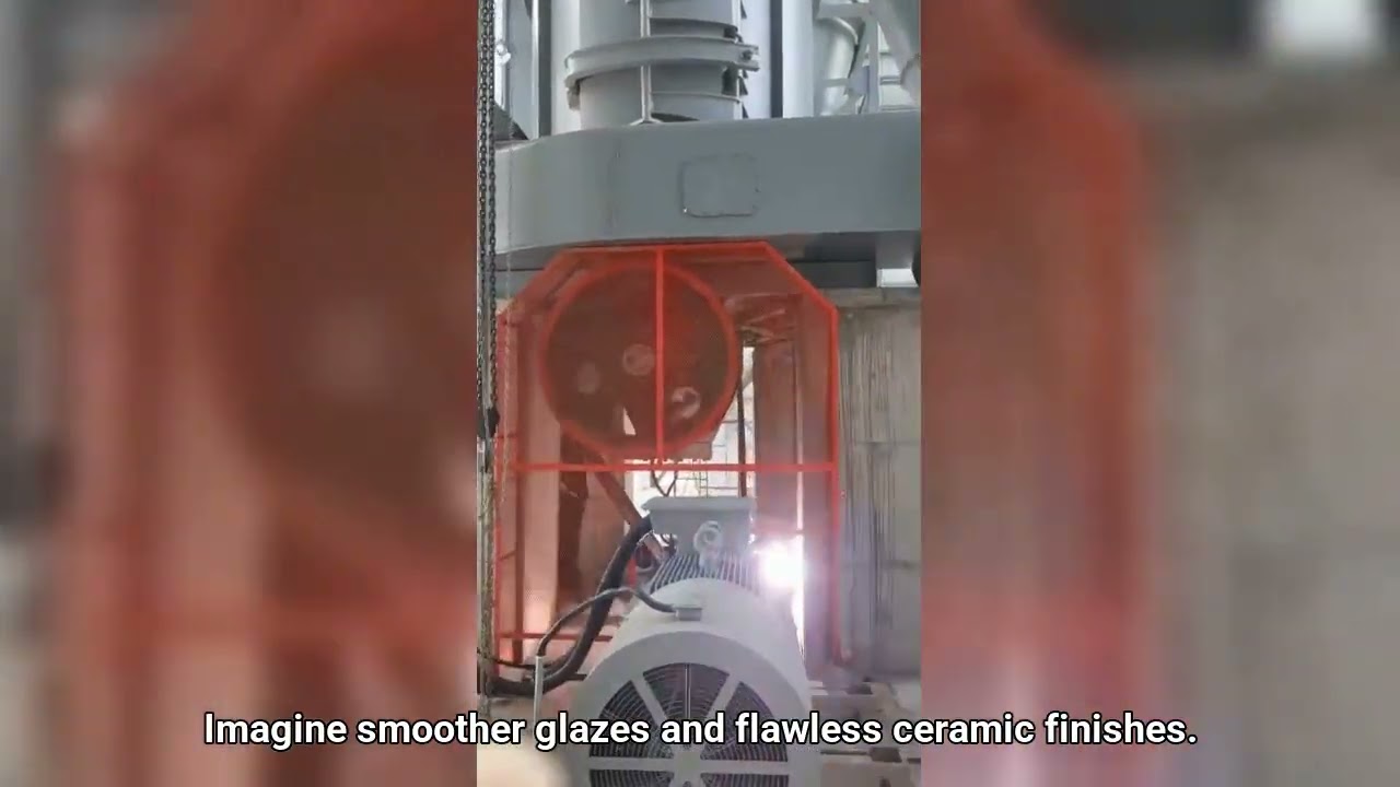 Dolomite grinding machine for ceramic frit production