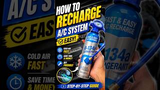Recharge Your A/C EASY & CHEAP! 💨