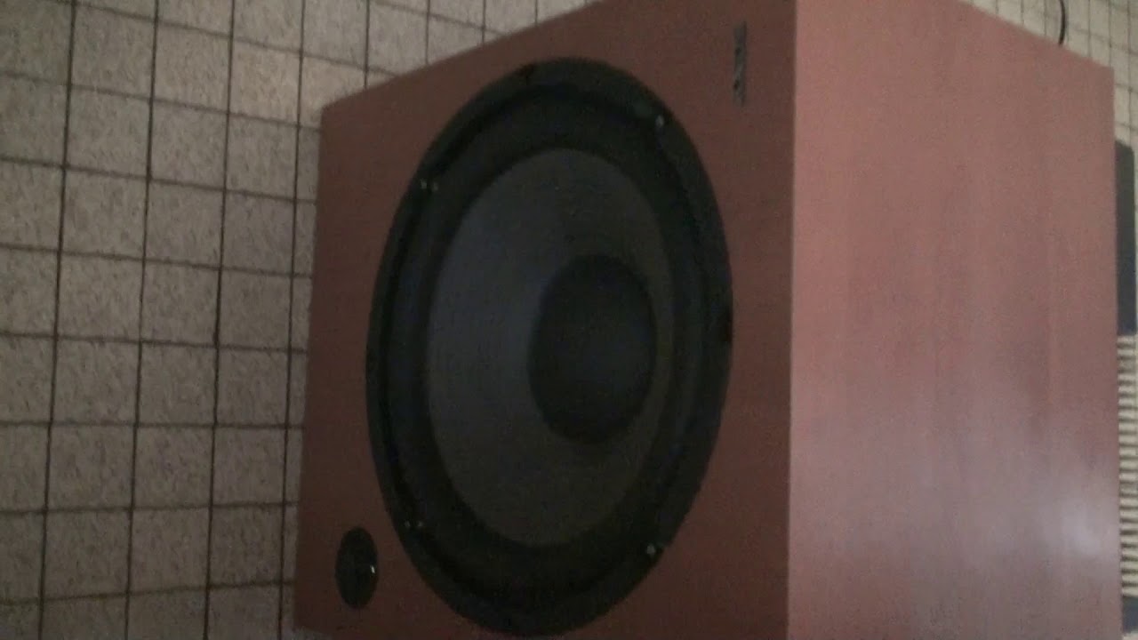 Sony SAWM500 Subwoofer test 3 The Shème YouTube