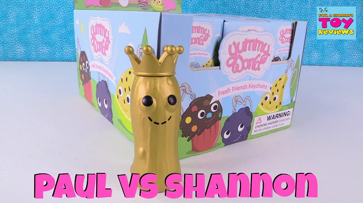 Paul vs Shannon Yummy World Fresh Friends Keychain...