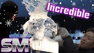Incredible Ice Sculpture