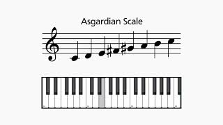 C Asgardian Scale aka Lydian Augmented | Piano Tutorial #melodicminor #musictheory