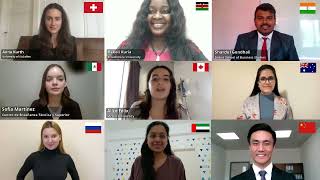 PRME Global Students (PGS) Regional Leaders at EXPO Dubai 2020