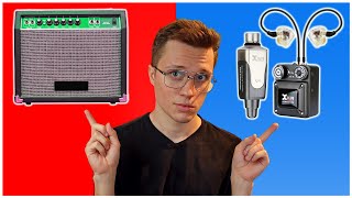Bass Amps VS In-Ear Monitors Or Both?