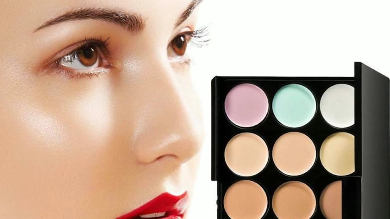 TRACI K BEAUTY - Professional 15 Color Contour Palette with Sponge and Brush