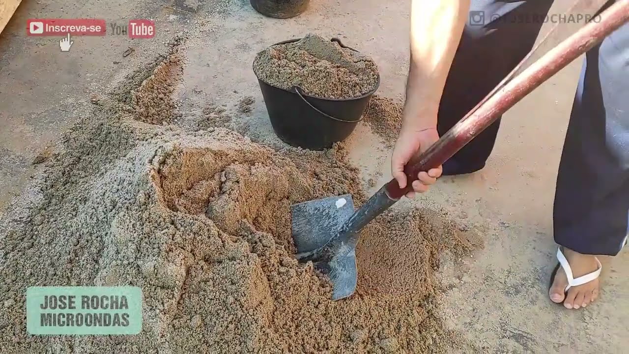 Como fazer massa para assentar tijolo