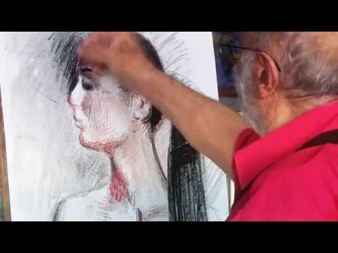 gvanca daraselia. edmond kalandadze. fragment from film by 88shotiko kalandadze  .