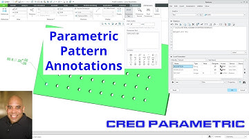 Creo Parametric - Patterns - Parameter for Number of Instances