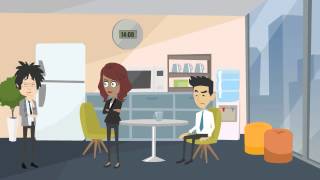 Training and Increased Business Cartoon