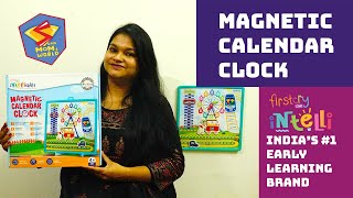 Intelliskills Learn With Puzzle Magnetic Calendar & Clock 7 in 1 Multicolour |   SuperMomsWorld screenshot 5