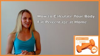Body fat percentage can be calculated at home! all you need is a
measuring tape if you're lady and scale your'e guy calcu...