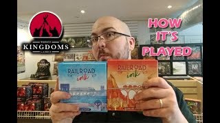 Railroad Ink - How It's Played