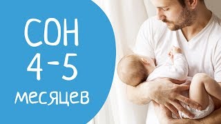 Почему ребенок в 4-5 месяцев плохо спит ?