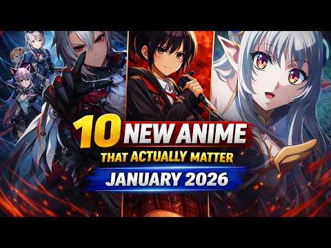 عشرة مسلسلات أنمي جديدة ستصدر في يناير 2026 ولها أهمية حقيقية 