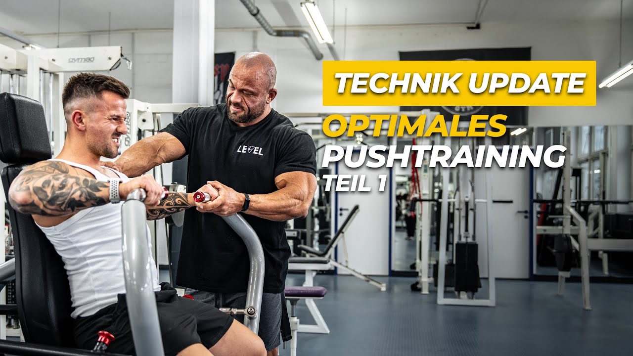 Teil 1 | IFBB Pro Danny spricht Klartext: Optimales Push Training | Train and Talk Folge 3
