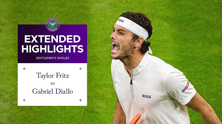 Late night THRILLER | Taylor Fritz vs Gabriel Diallo | Extended Highlights | Wimbledon 2025