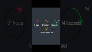 Create Digital clock using HTML, CSS and JAVA SCRIPT. #shorts #coding #programming