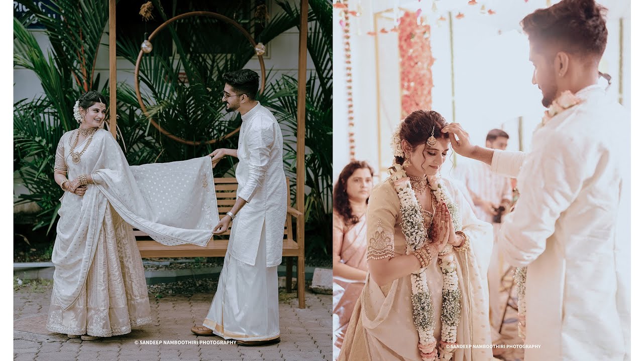 A TRUE LOVE POEM  / TRENDING SOUTH INDIAN WEDDING HIGHLIGHTS OF  ANEESH & ATHIRA