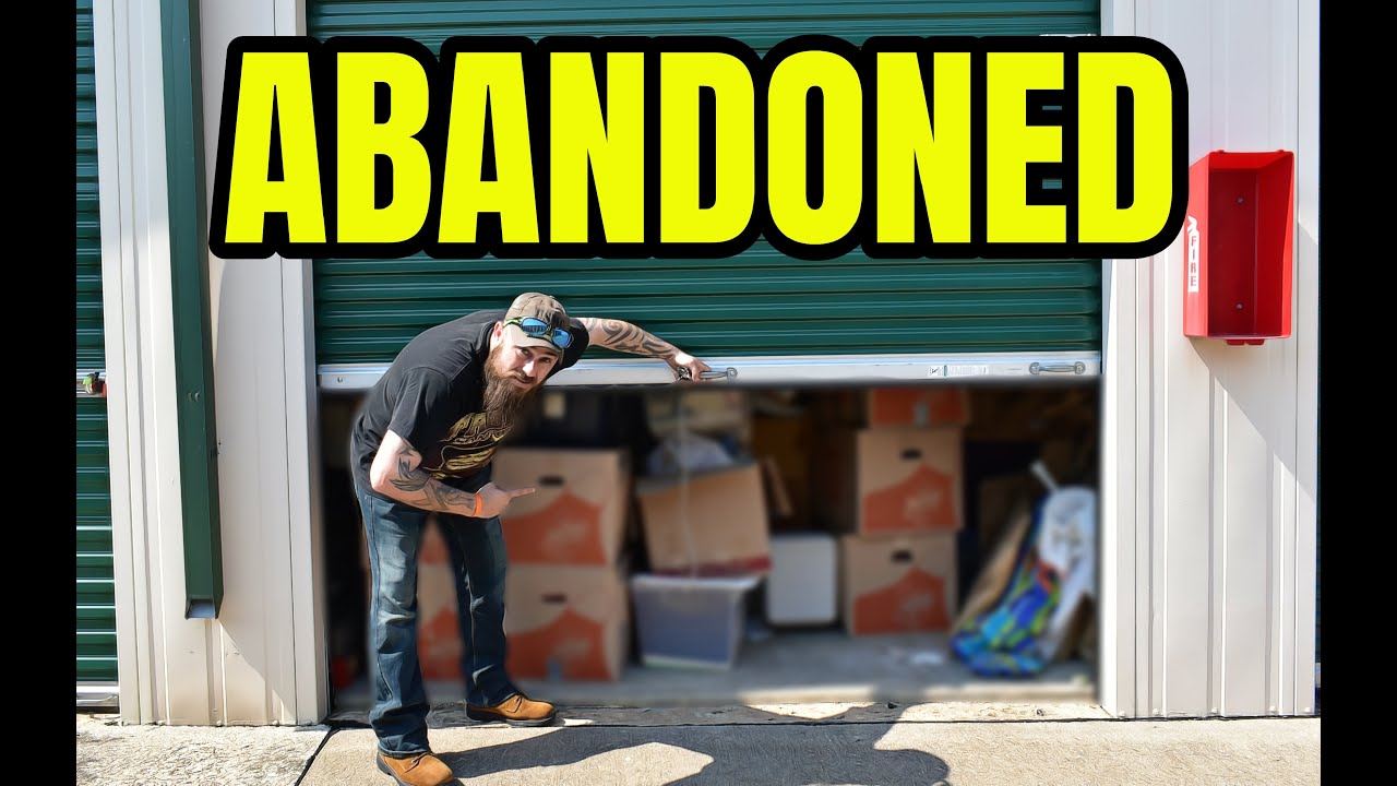 We Bought A 2600 Abandoned Storage Unit At Auction This Is What We