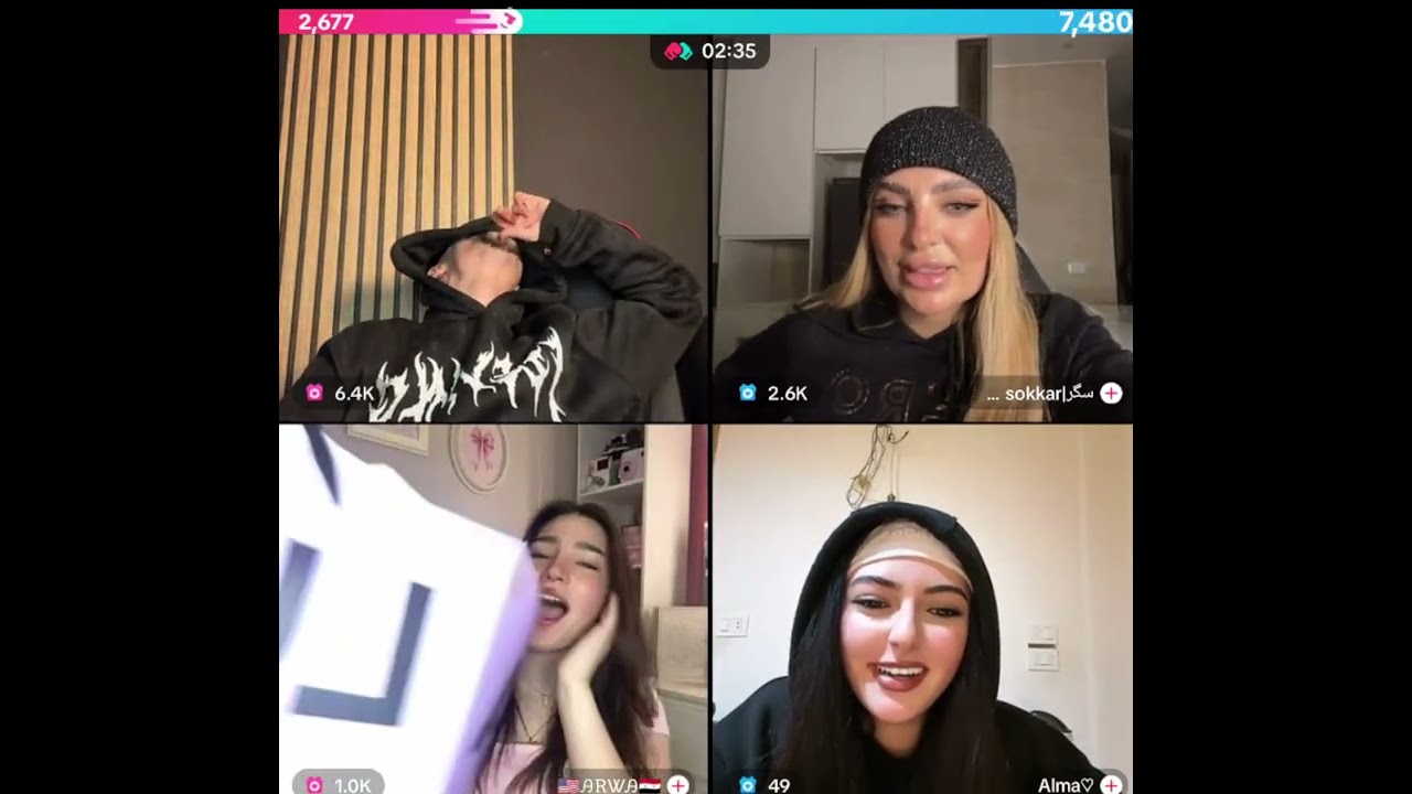 وائل مع اروا وصلها باقة ورد من شخص مجهول رباعي مع البنات سكر والما