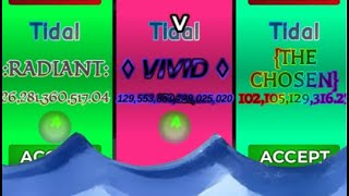 Rolling TIDAL VIVID 129QD in Fortune's End.. *NEW BEST*