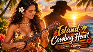 Island Cowboy Heart ❤ | Hawaiian Country Dance & Reggae Beach Music | Sams_Country