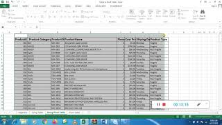 Difference between Straight Table and Pivot Table (Excel for Humans Series)