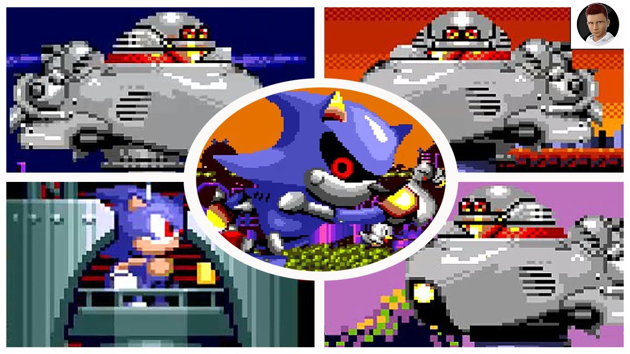 Metal Sonic Hyperdrive Rebooted Sega Genesis Game -  Hong Kong