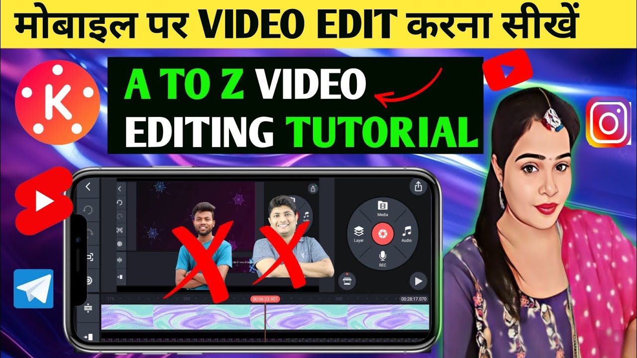 Kine Master Video Editing | Video Editing Tutorial | How to Edit ...