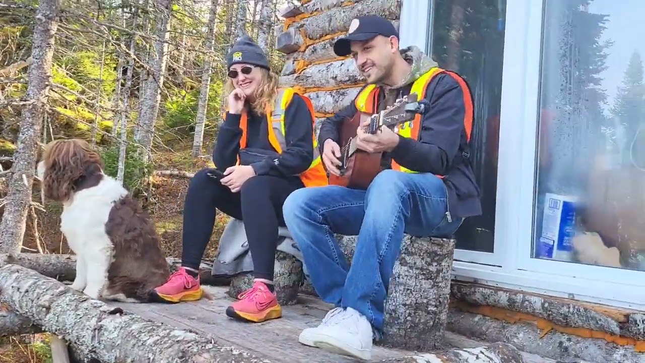 Western Newfoundland Backcountry Log Cabin. Pretty peaceful