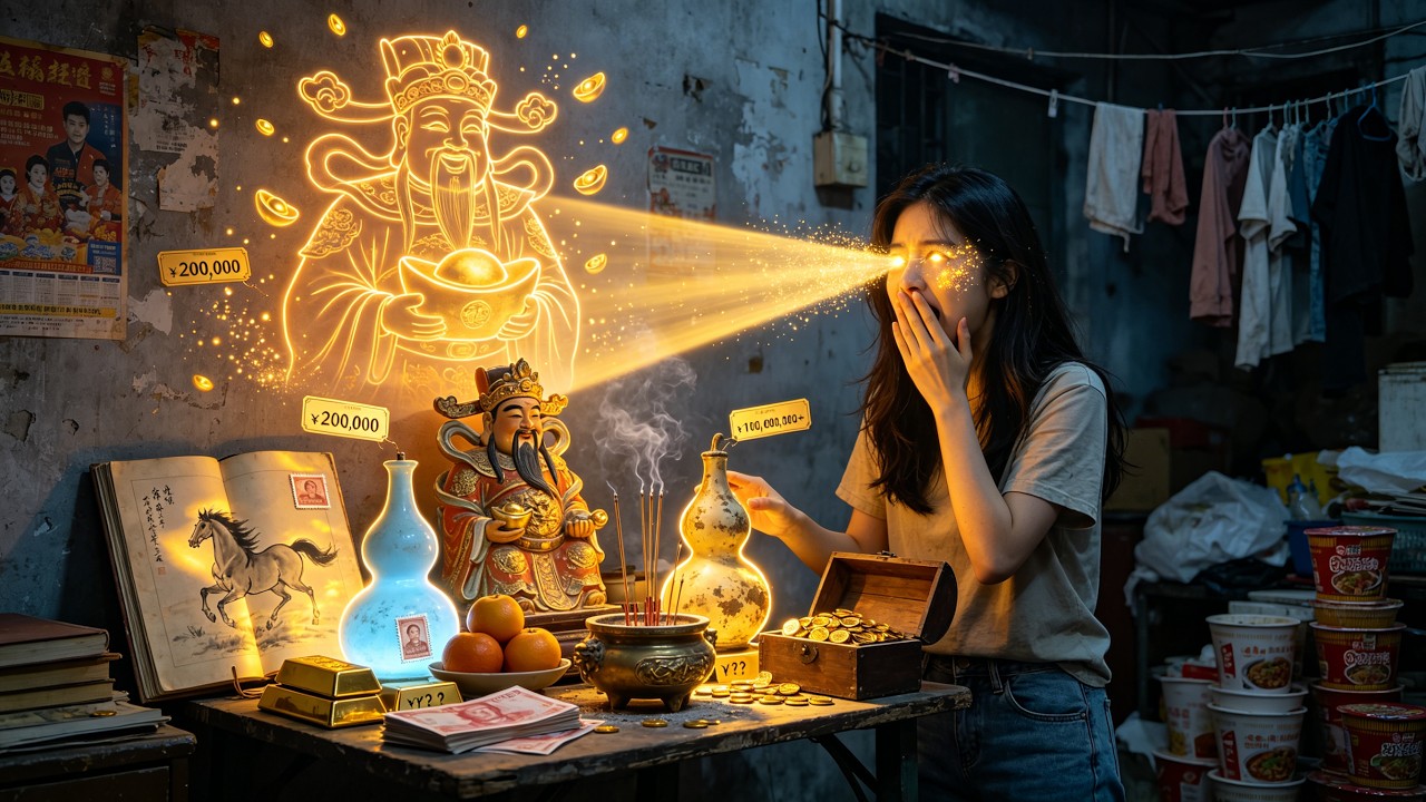 【Muti-SUB】🙏 Cầu thần Tài được ban mắt thần 💰 Từ gái nghèo thành nữ hoàng đồ cổ, giàu bất ngờ!#drama