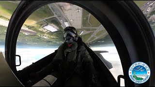 F-35 Lightning II Demo Team in cockpit 360 - 2019 New York Air Show