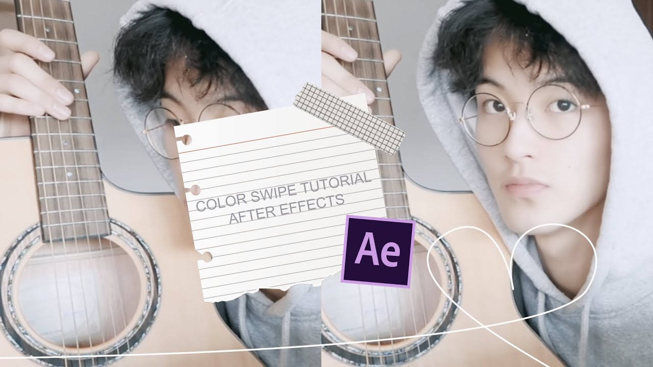 color swipe // after effects tutorial