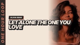 Let Alone The One You Love - Olivia Dean [Lyrics Video] [One hour loop]